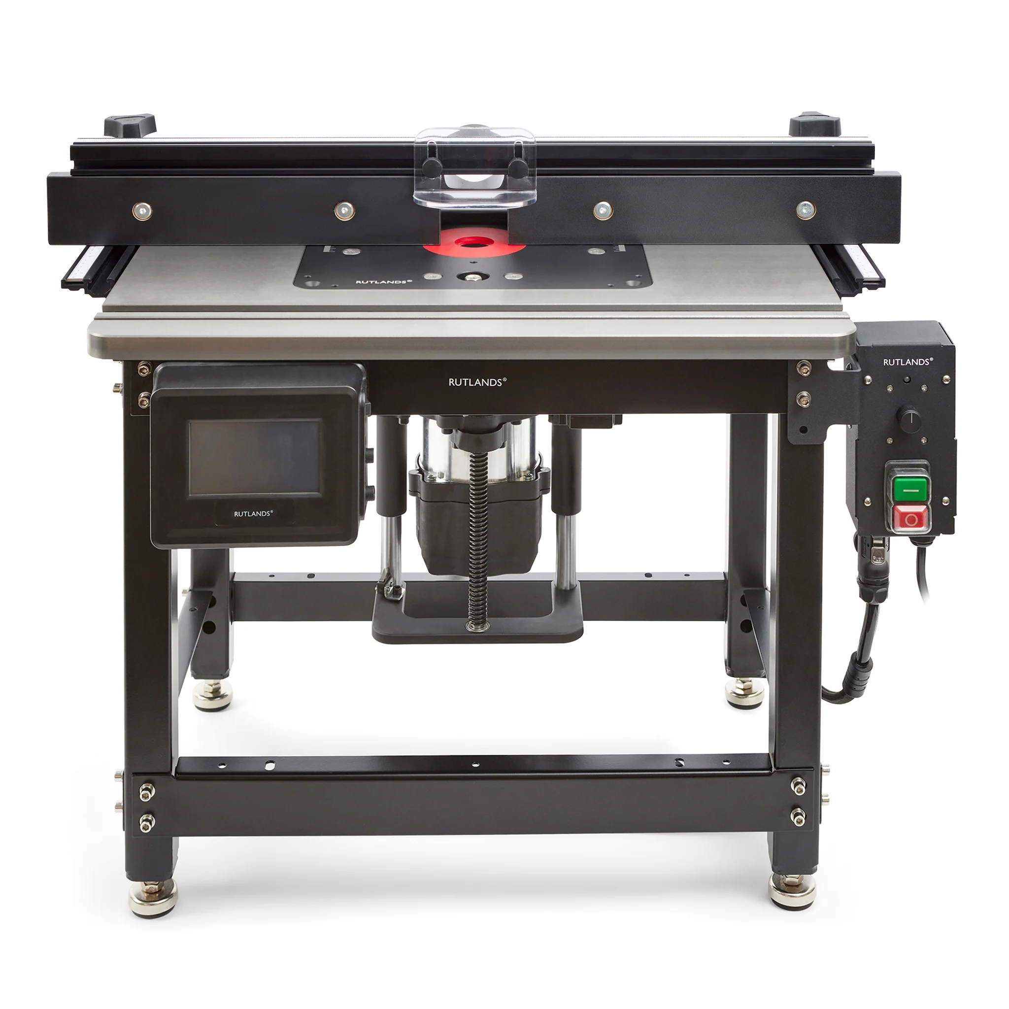Variable Speed Router Table Power Switch Bench Cast Router Table - R20 Electronic Lift and Motor with Speed ...